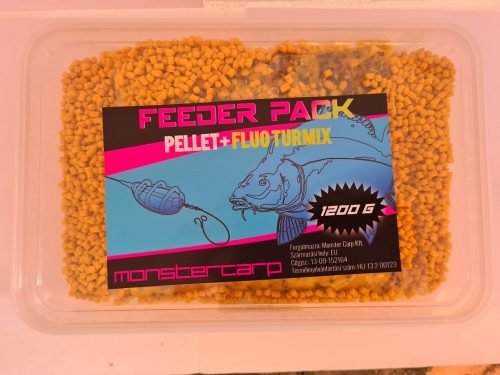 Monster Carp Feeder Box-Honey (méz-pellet+Turmix 1,2 kg )