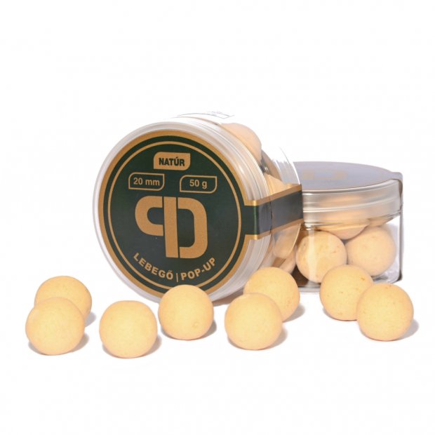 PD - Carpfishing Natúr Lebegő Bojli Pop -Up 20 mm 50 g