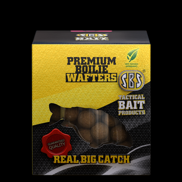 SBS - Premium Boilie Wafters Krill - Halibut 10,12,14, mm 100g