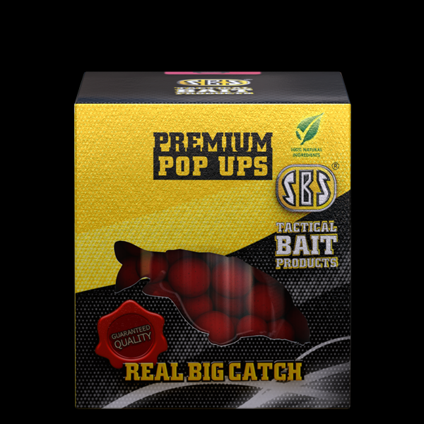 SBS - Premium Pop Ups Krill - Halibut 10,12,14 mm 100g