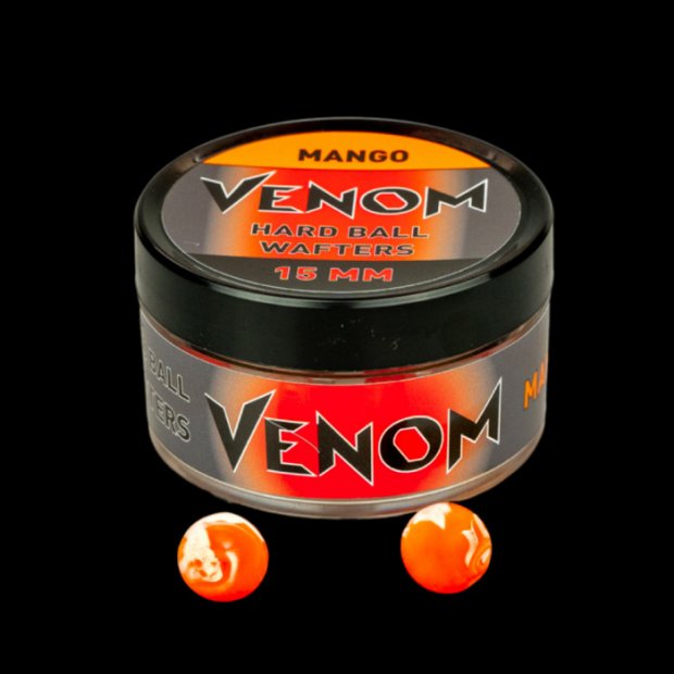 Feedermania - Venom Hard Ball Wafters Mangó 15mm 13db / csomag