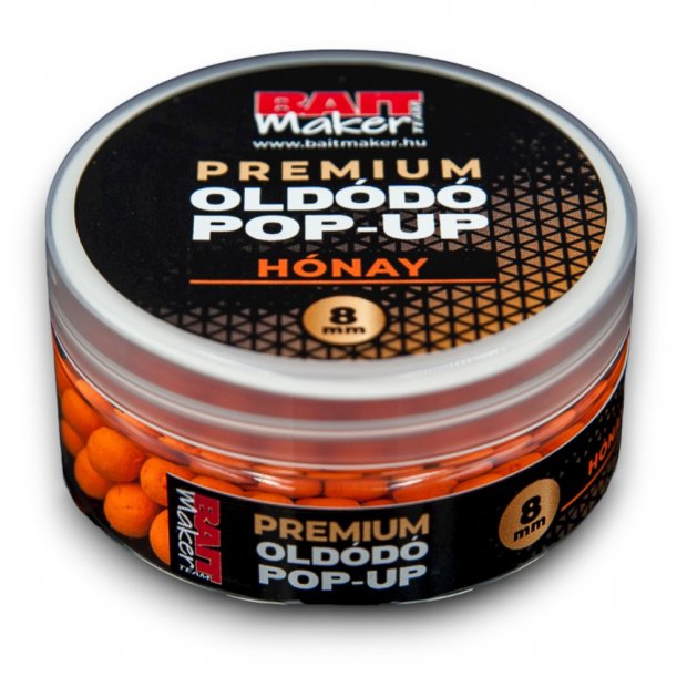 Bait Maker Team - Prémium Oldódó Pop - Up Hónay 8mm 20g