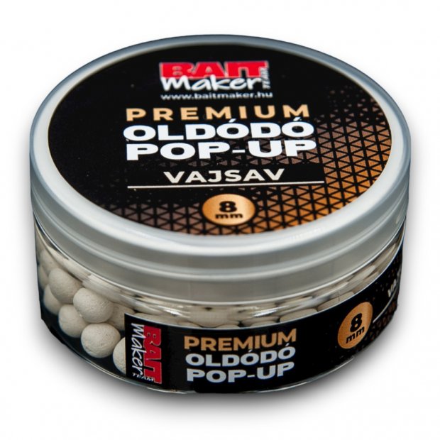 Bait Maker Team - Prémium Oldódó Pop - Up Vajsav 8mm 20g