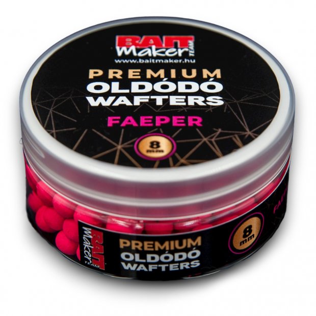 Bait Maker Team - Prémium Oldódó Wafters Faeper 8mm 25g