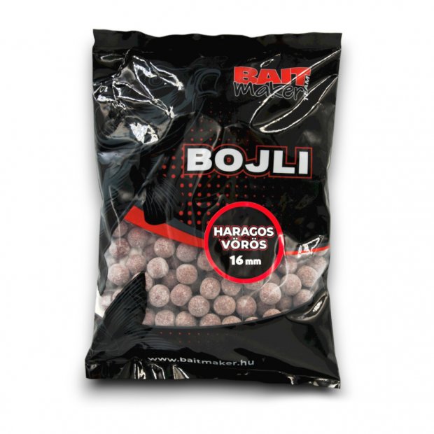 Bait Maker Team - Sózott Bojli Haragos Vörös 16mm 800g