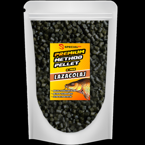 Speciál Mix - Speciál Mix Prémium Method Pellet Lazacolaj 6 mm