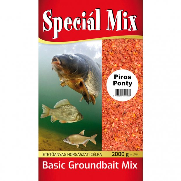 Speciál Mix - Speciál Mix Piros Ponty Etetőanyag 2kg