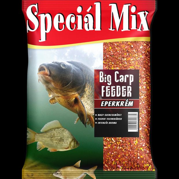 Speciál Mix - Speciál mix Big Carp Feeder Eperkrém Etetőanyag 1,5 kg