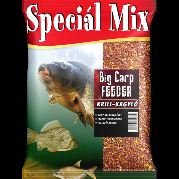 Speciál Mix - Speciál mix Big Carp Feeder Krill - Kagyló Etetőanyag 1,5 kg