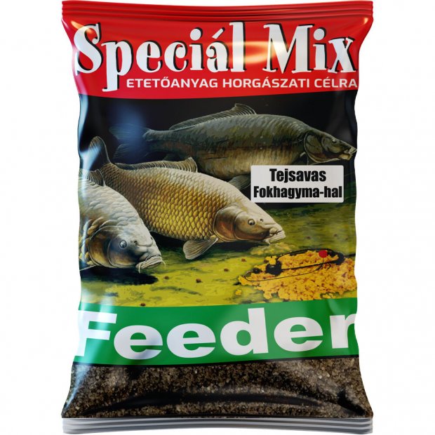 Speciál Mix - Speciál Mix Tejsavas Fokhagyma - Hal Etetőanyag 1 kg