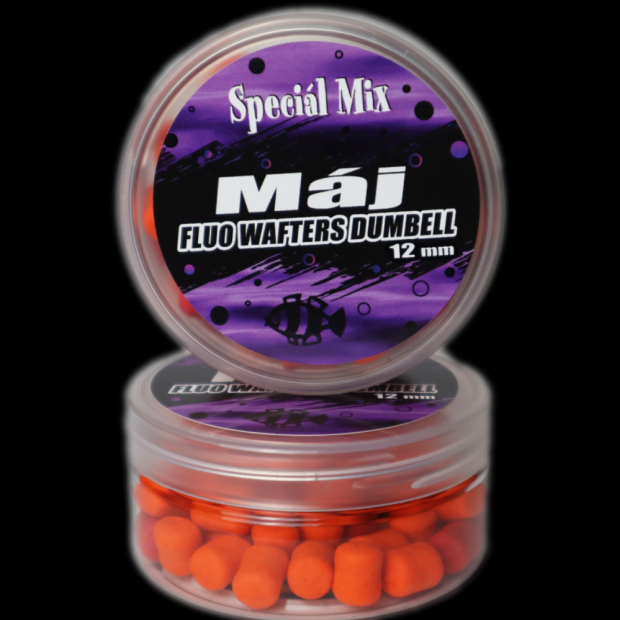 Speciál Mix - Fluo Wafters Dumbell Máj 12mm