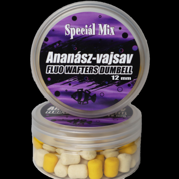 Speciál Mix - Fluo Wafters Dumbell Ananász - Vajsav 12mm