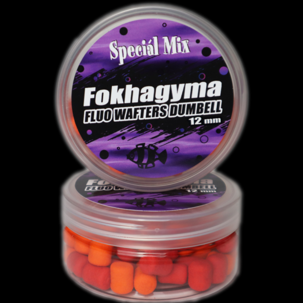 Speciál Mix - Fluo Wafters Dumbell Fokhagyma 12mm