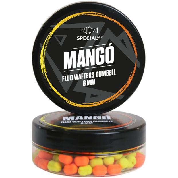 Speciál Mix - Fluo Wafters Dumbell Mangó 8mm 20g