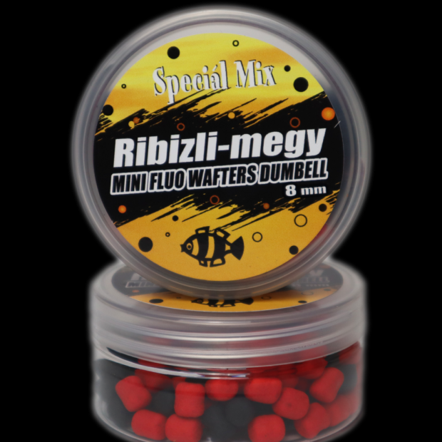 Speciál Mix - Fluo Wafters Dumbell Ribizli - Meggy 8mm 20g