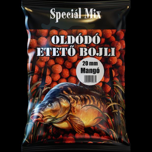 Speciál Mix - Oldódó Etető Bojli Mangó 20mm 1kg