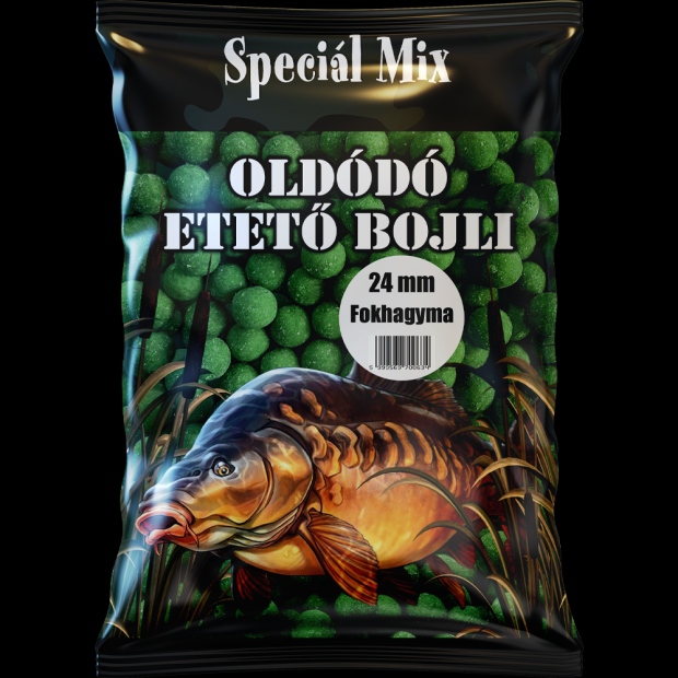 Speciál Mix - Oldódó Etető Bojli Fokhagyma 24mm 1kg