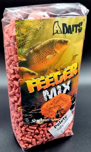 A - Baits Etetőpellet Eper 6 mm 1kg