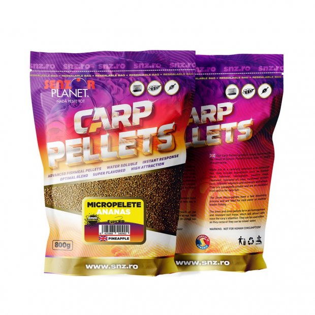 SENZOR PLANET PELLET FLUOPORRAL 2MM 800g EPER