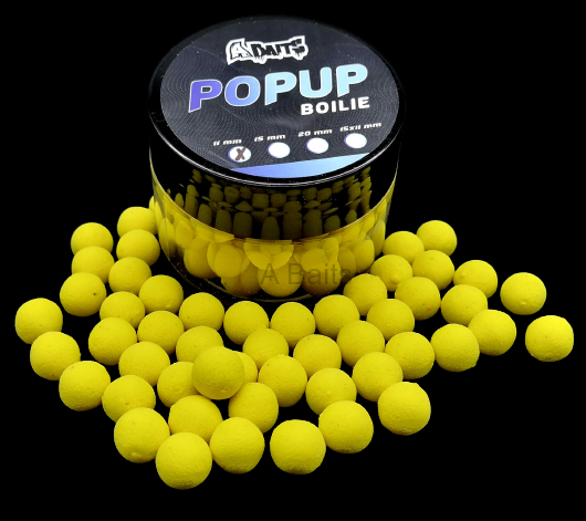 A - Baits Fluo Pop - Up Ananász 11mm 150ml