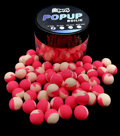 A - Baits Fluo Pop - Up Mangó - Kókusz 11mm 150ml