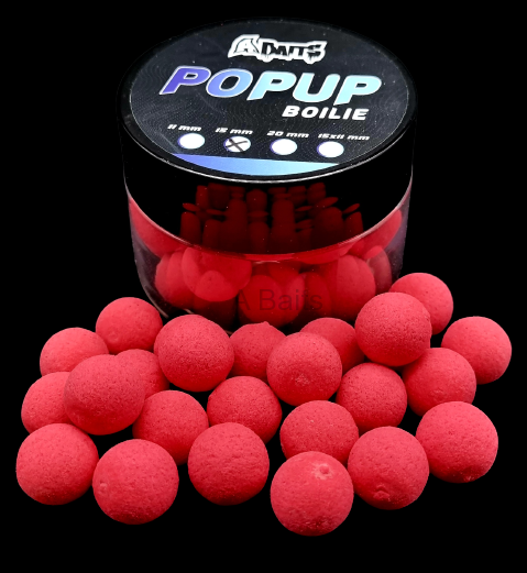 A - Baits Fluo Pop - Up Gyümölcs 15mm 150ml