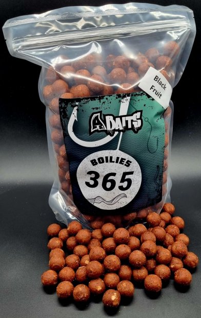 A - Baits Bojli Fekete Gyümölcs 24mm 1kg