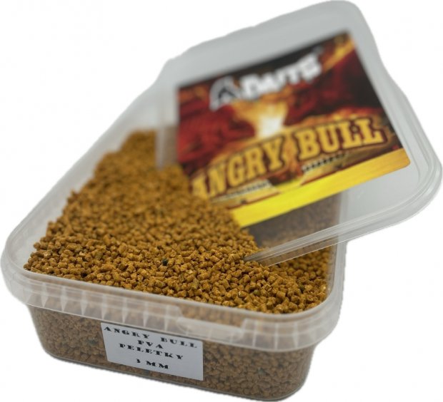 A - Baits Angry Bull 3mm - es pellet 1 kg + 10 db PVA Hydrospol Bag