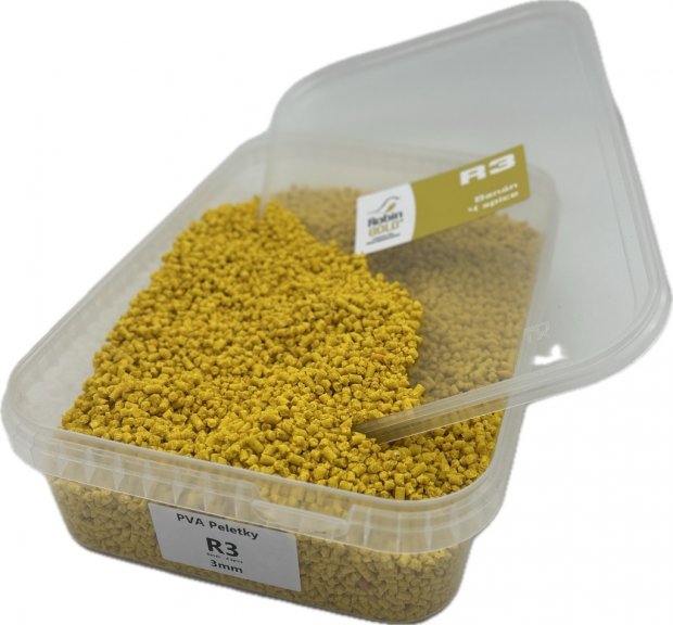 A - Baits R3 3mm - es pellet 1 kg + 10 db PVA Hydrospol Bag