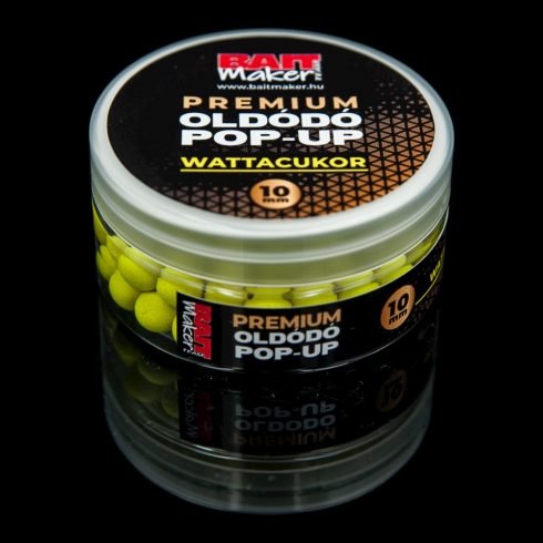 Bait Maker Team - Prémium Oldódó Pop - Up Wattacukor 10mm 25g