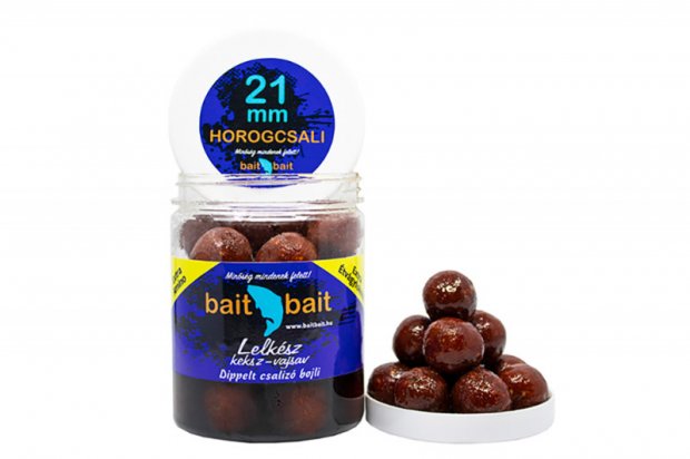 Bait Bait - Lelkész - Dippelt Csalizó Bojli Keksz-Vajsav 21 mm 220 g