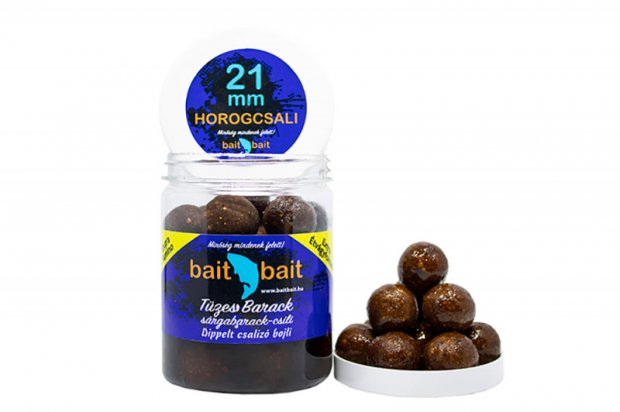 Bait Bait - Tüzes Barack - Dippelt Csalizó Bojli Sárgabarack-Chili 21 mm 220 g