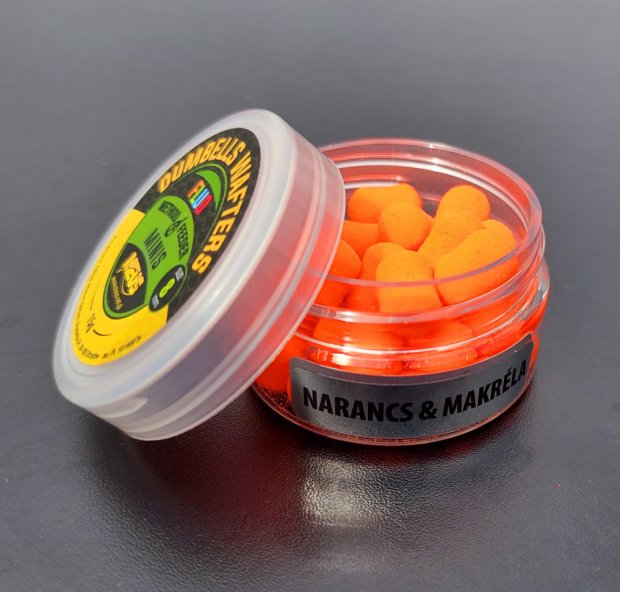 Meus Bait Wafters Fluo Dumbells Narancs & Makréla 8 mm 15 g