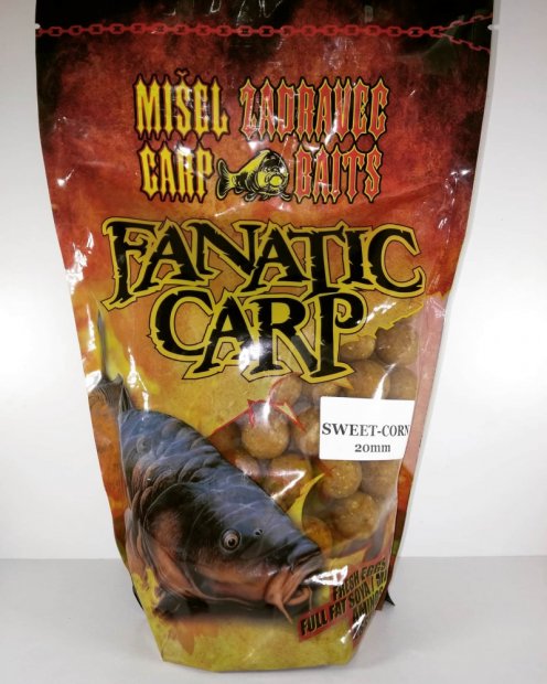 Monster Carp Fanatic Carp Bojli-Sweet Corn 20mm (édes kukorica)