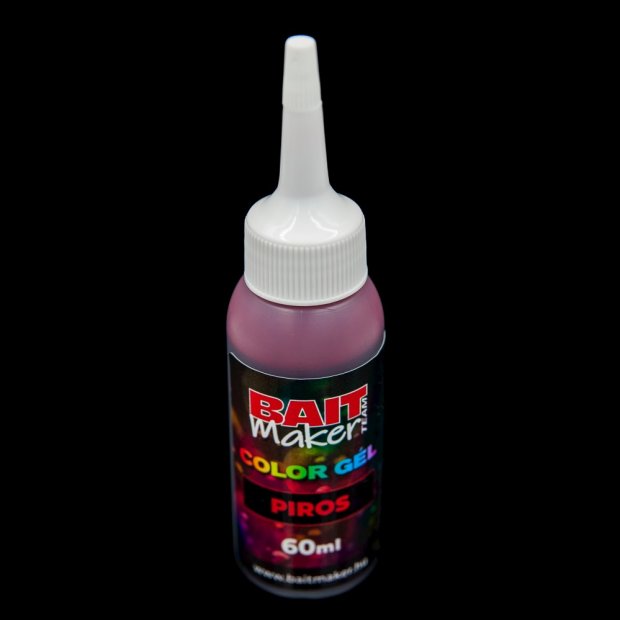 Bait Maker Team - Color Gél Piros 60 ml