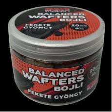 Bait Maker Team - Balanced Wafter Bojli Fekete Gyöngy 20 mm 60 g