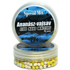 Speciál Mix - Fluo Nano Wafters Dumbell Ananász - Vajsav 5mm 15g