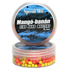 Speciál Mix - Fluo Nano Wafters Dumbell Mangó - Banán 5mm 15g