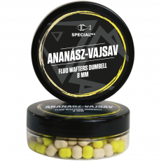 Speciál Mix - Fluo Wafters Dumbell Ananász - Vajsav 8mm 20g