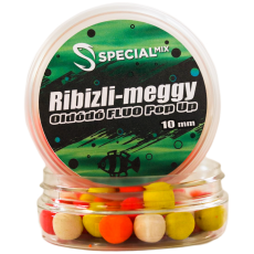 Speciál Mix - Oldódó Fluo Pop-up Bojli Ribizli - Meggy 10mm 20g