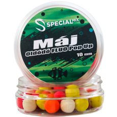 Speciál Mix - Oldódó Fluo Pop-up Bojli Máj 10mm 20g