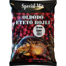 Speciál Mix - Oldódó Etető Bojli Eper 20mm 1kg