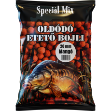 Speciál Mix - Oldódó Etető Bojli Mangó 20mm 1kg