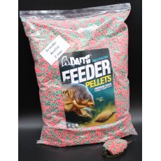 A - Baits Fluo Feeder Pellet 2mm Garnélarák - Mogyoró1kg